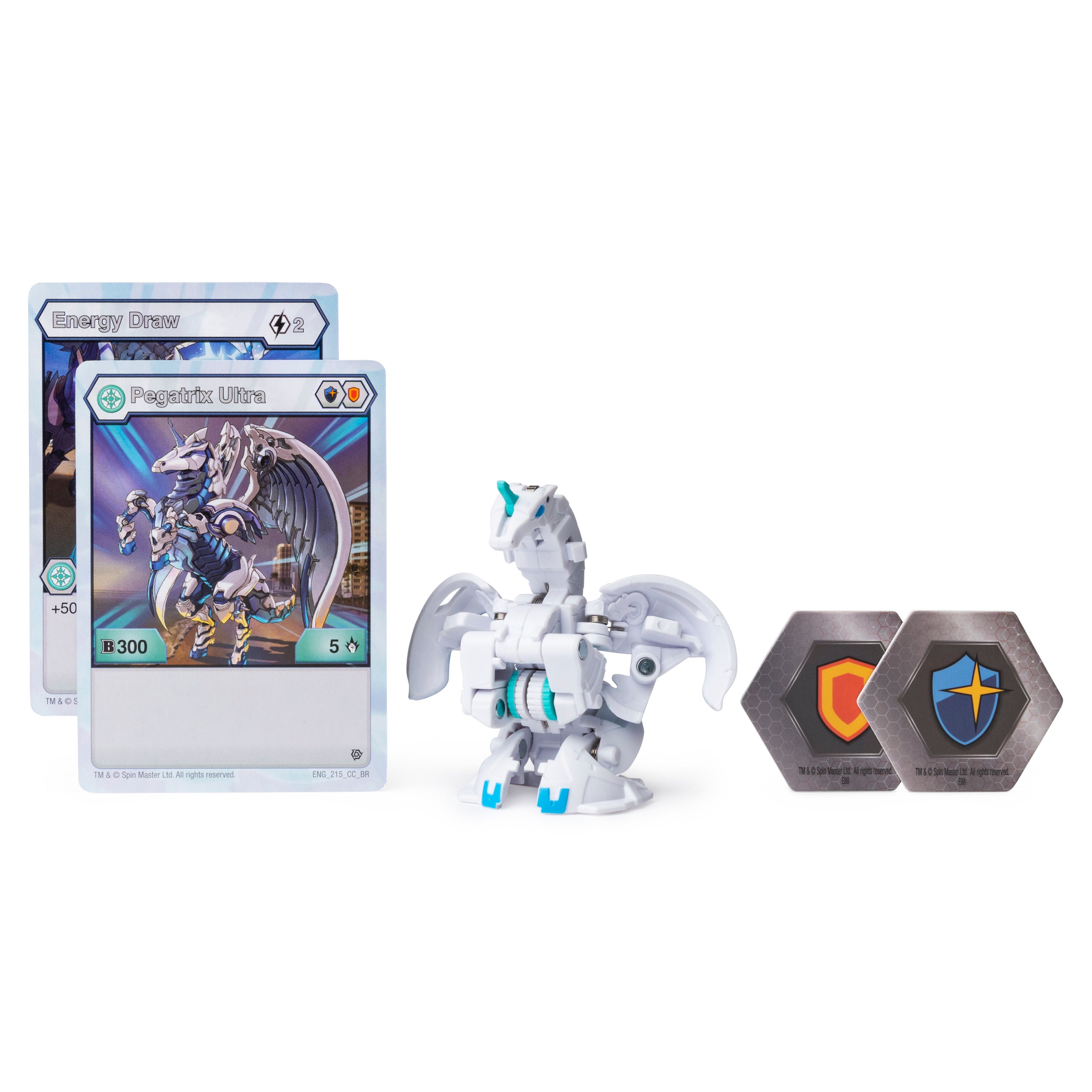 Bakugan Ultra， Pegatrix， 3-inch Collectible Action Figure and Trading Card， for Ages 6 and Up