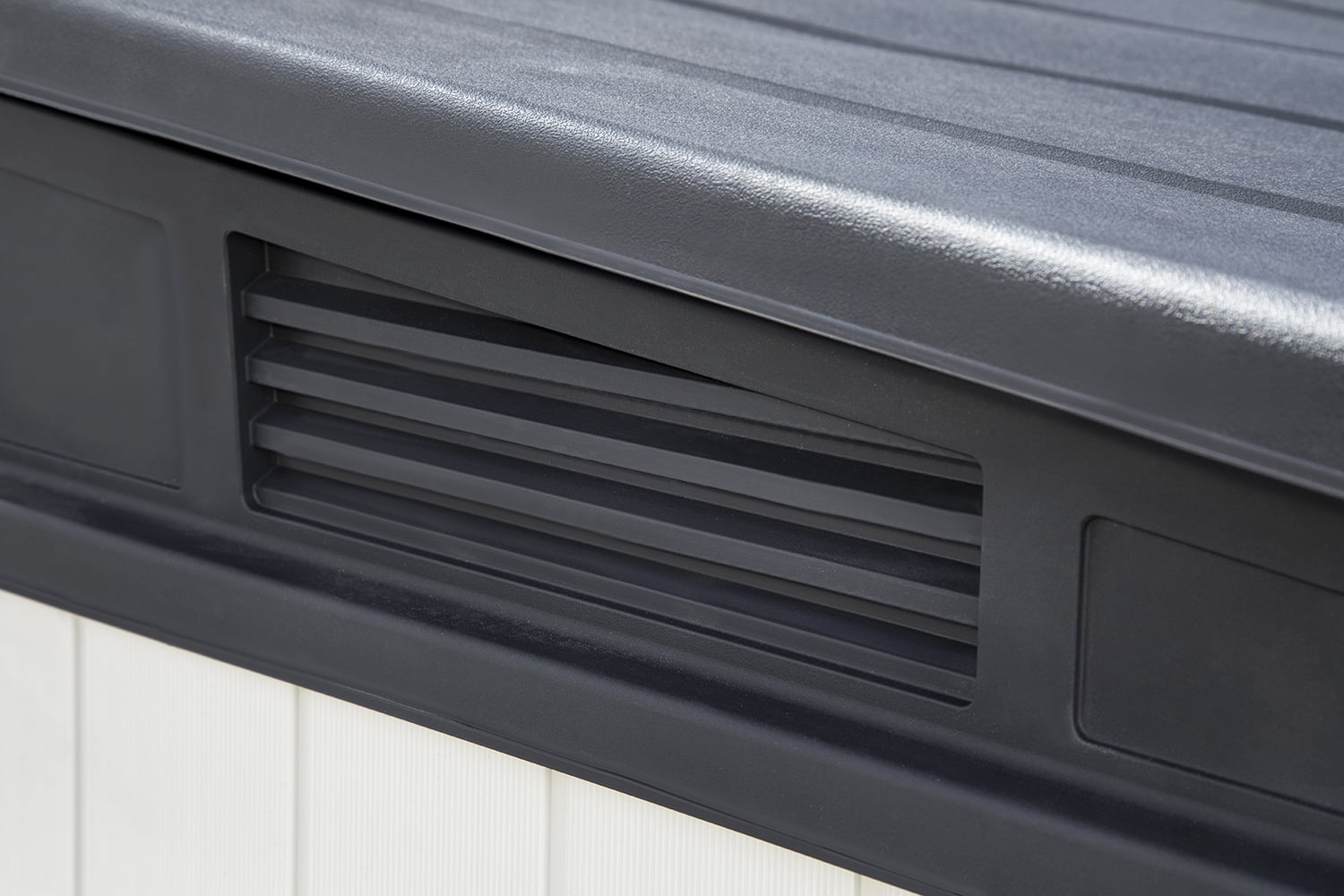 Keter Premier XL Durable Resin Outdoor Lockable Storage Shed with Steel Reinforced, Grey