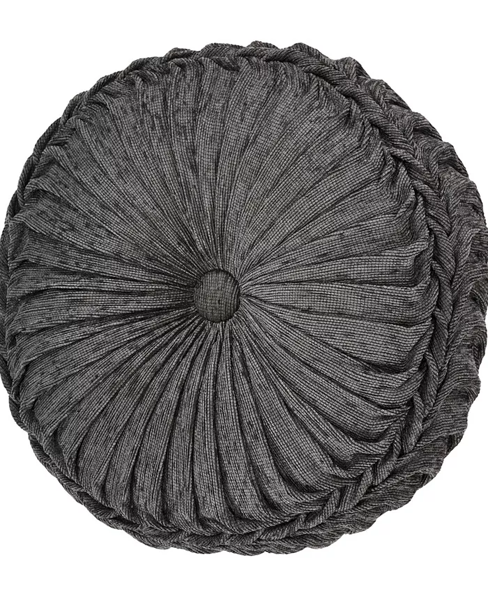 J Queen New York Woodhaven Tufted Decorative Pillow， 15