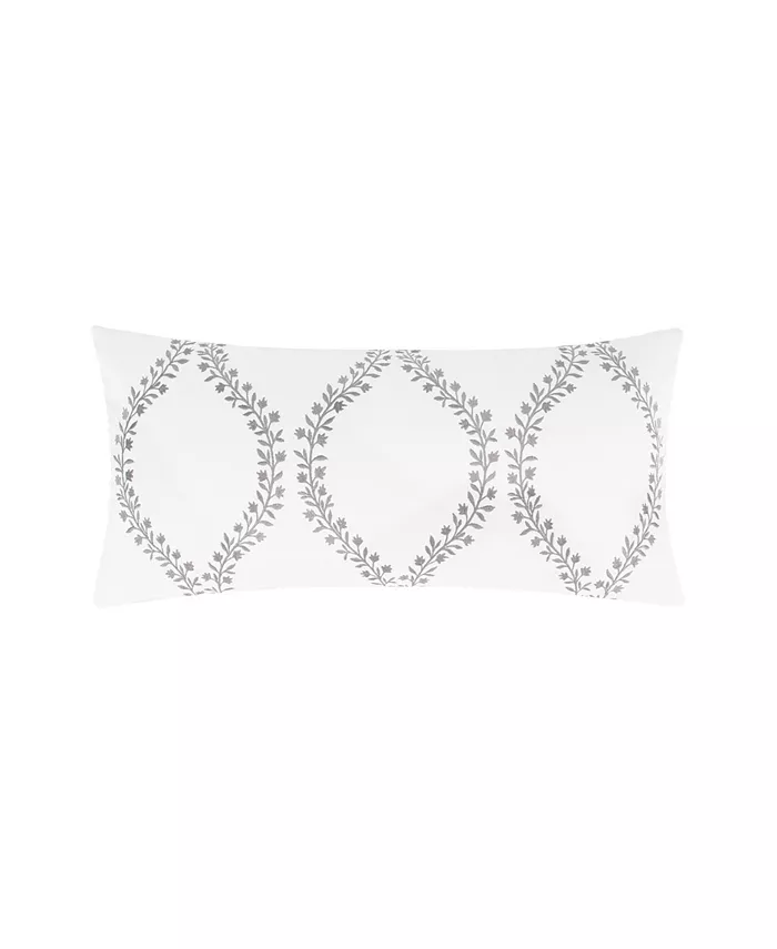 Levtex Home Filigree Embroidered Decorative Pillow， 24