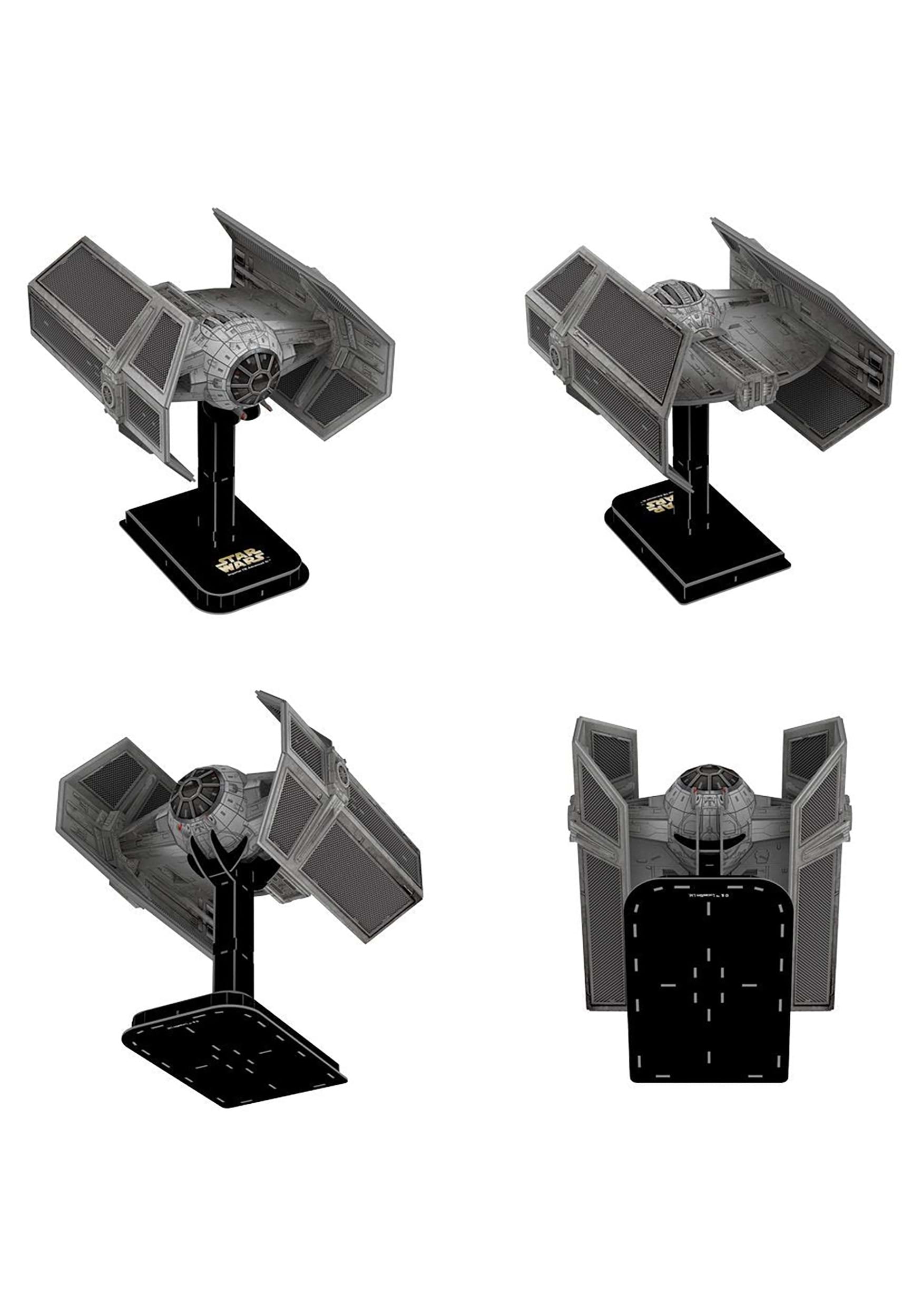 Star Wars TIE Advanced Fighter 4D Paper Model Kit