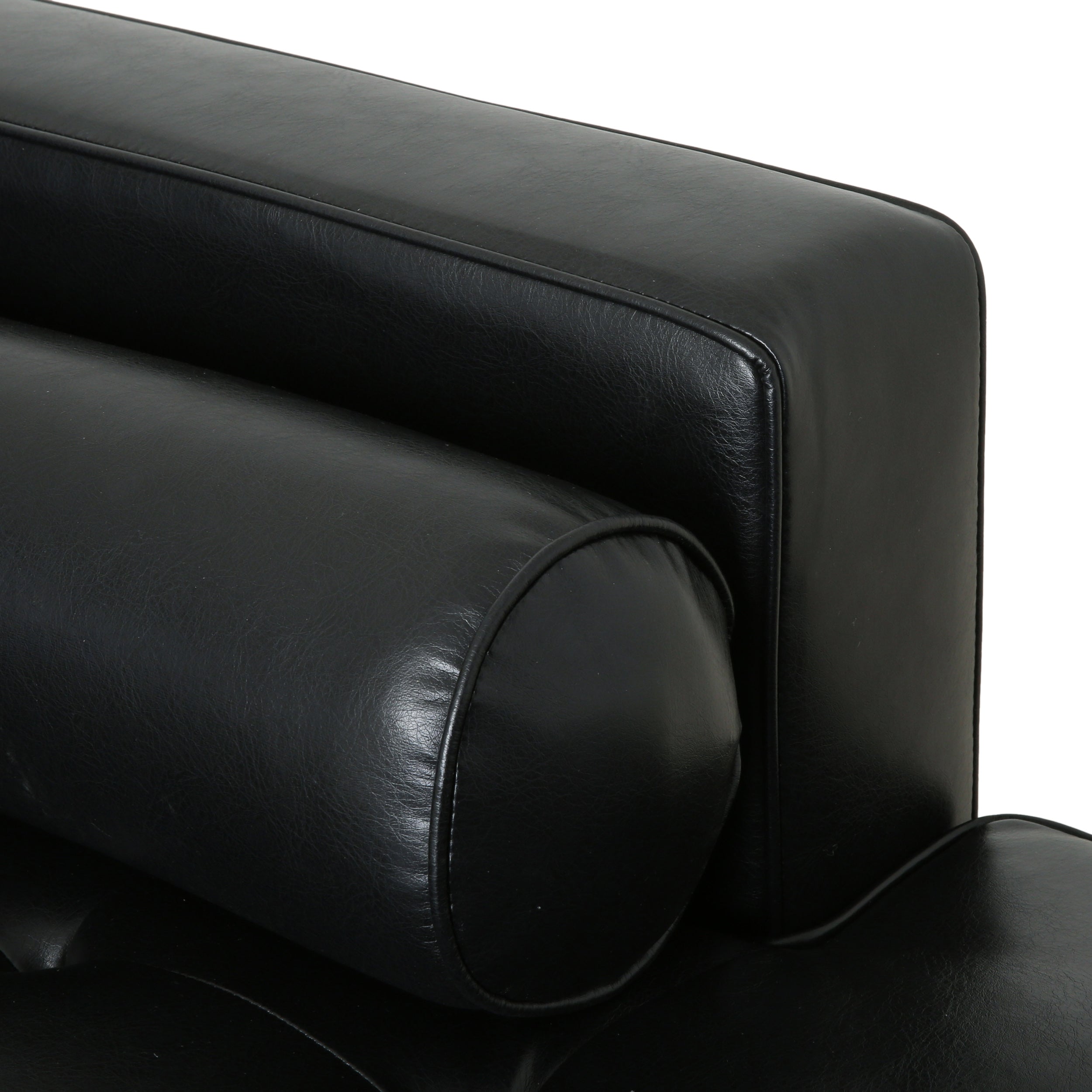 Lockbourne Contemporary Tufted Upholstered Chaise Sectional