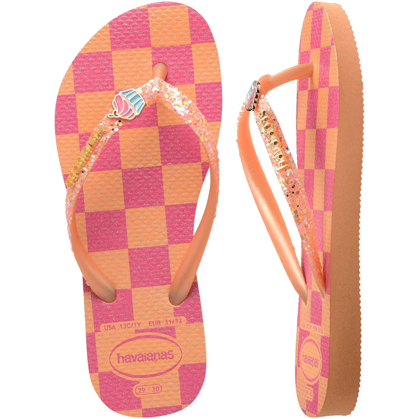 Chinelo Havaianas Infantil Slim Glitter II