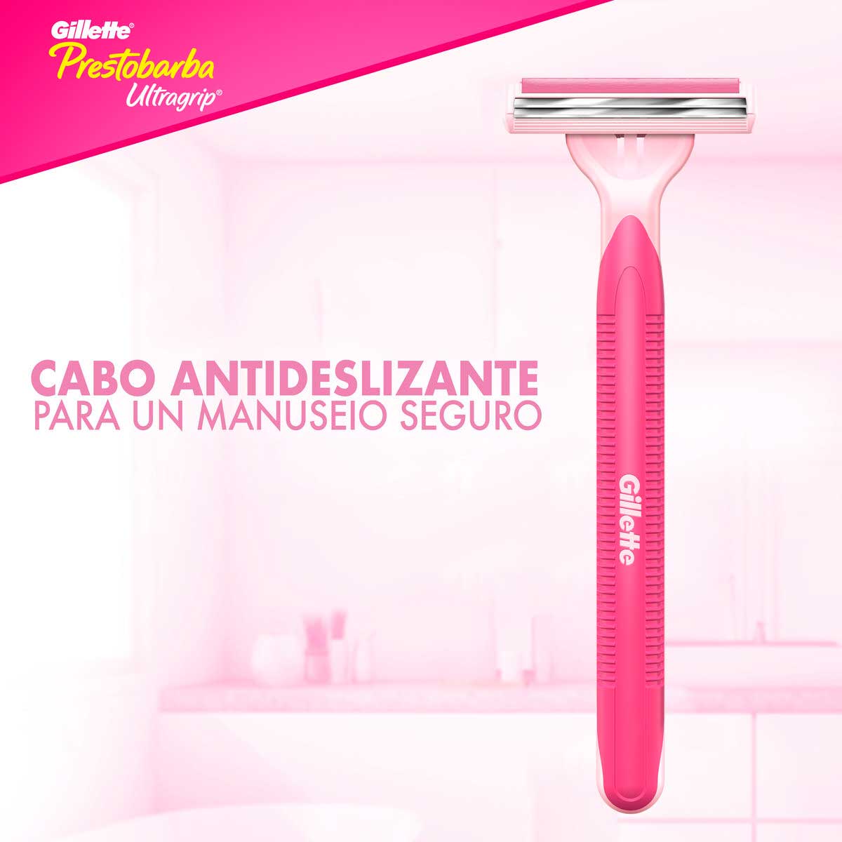 Aparelho de Depilar Gillette Prestobarba Ultragrip2 2 Unidades