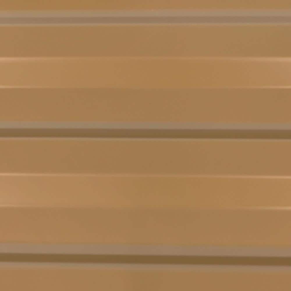 Sunnydaze Decor 48 in. Brown Rectangular Galvanized Steel Raised Beds (2-Pack) HB-529-2PK