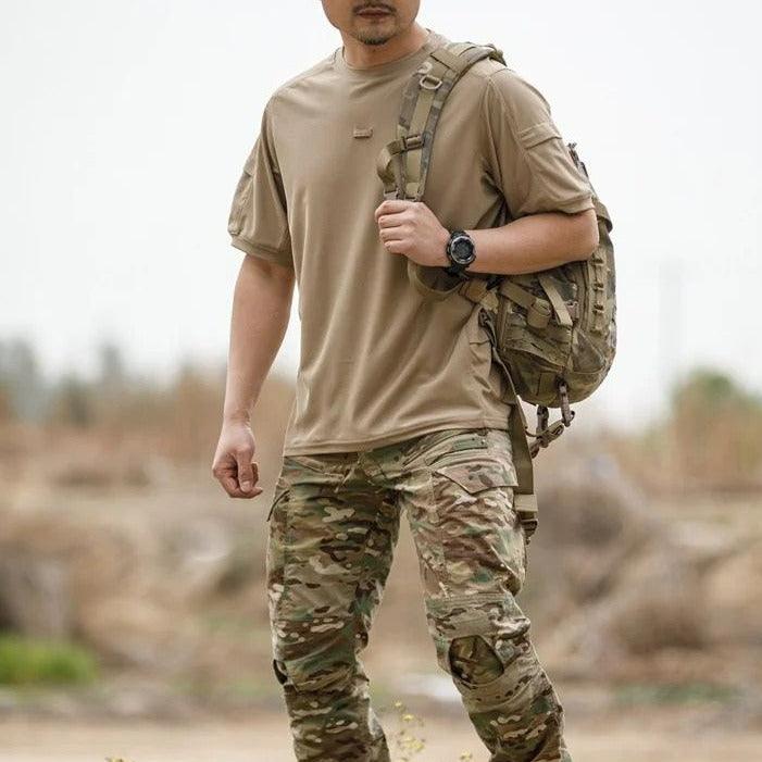 Camiseta Tática Militar Maverick™  / Uma mistura imbatível de conforto, funcionalidade e estilo!