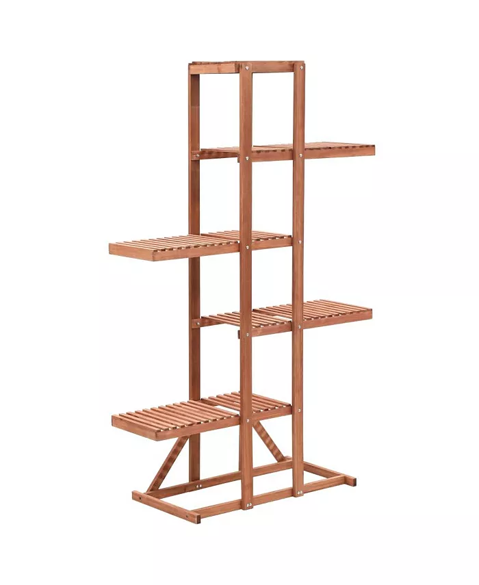 vidaXL Plant Stand Cedar Wood 33.9