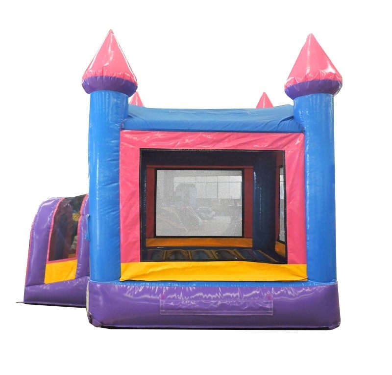 TentandTable Commercial Inflatable Bounce House - Pink Kids Bouncy Castle