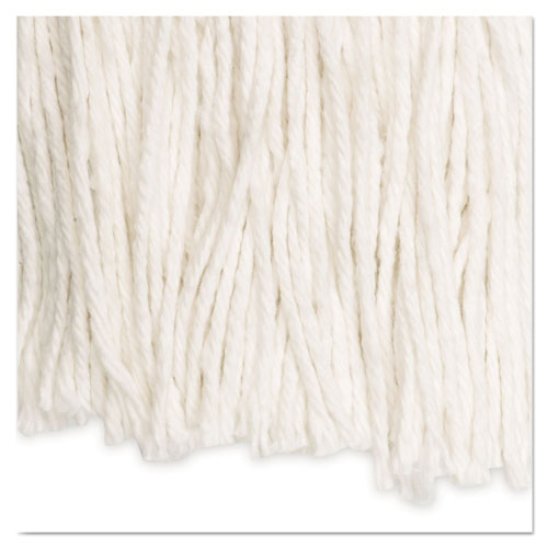 Boardwalk Cut-End Wet Mop Head | Rayon， No. 20， White， 12