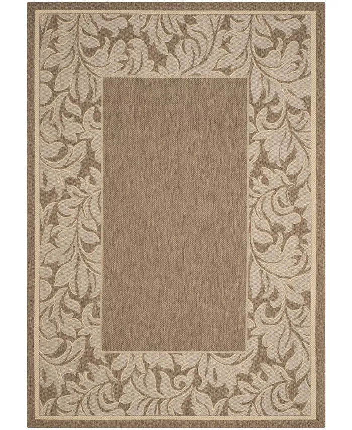 Safavieh Courtyard Brown and Natural 6'7
