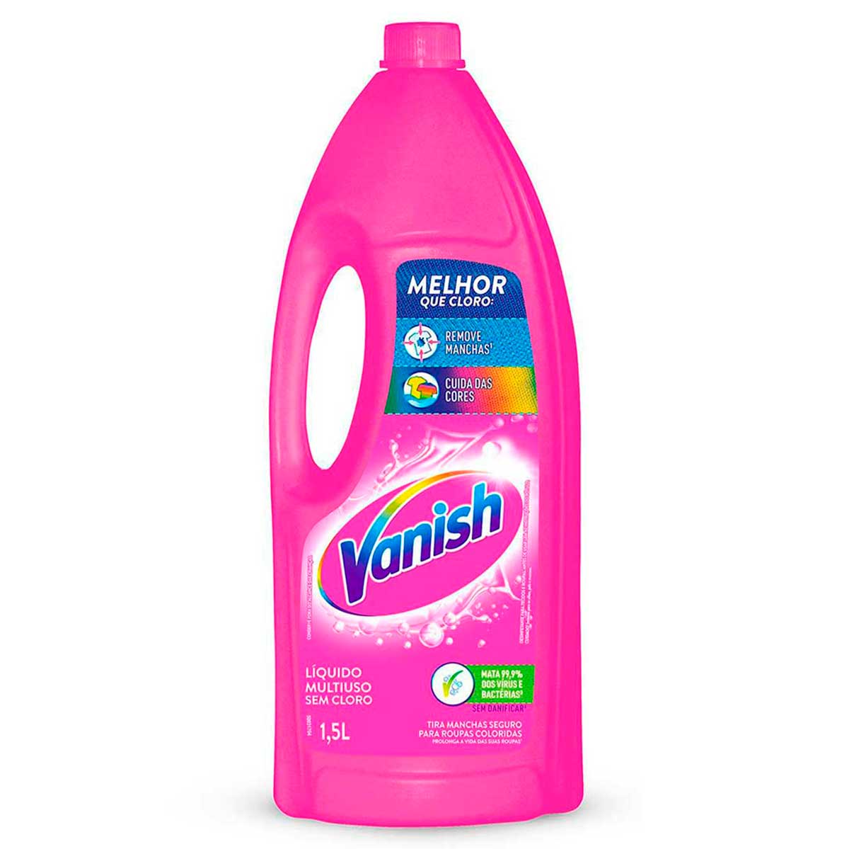 Tira Manchas Vanish Liquido Multiuso para roupas coloridas 1,5L