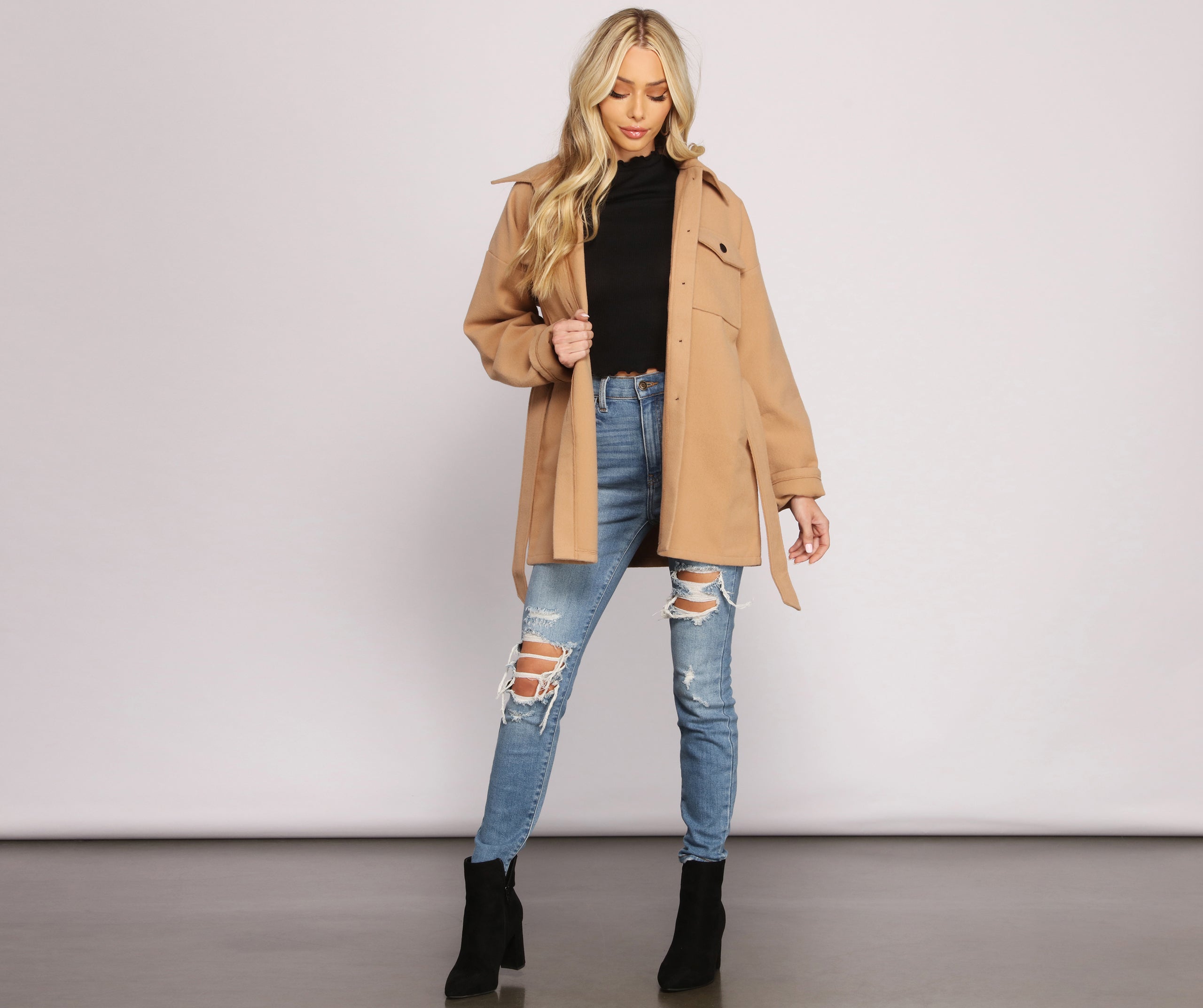 The Classic Belted Utility Jacket