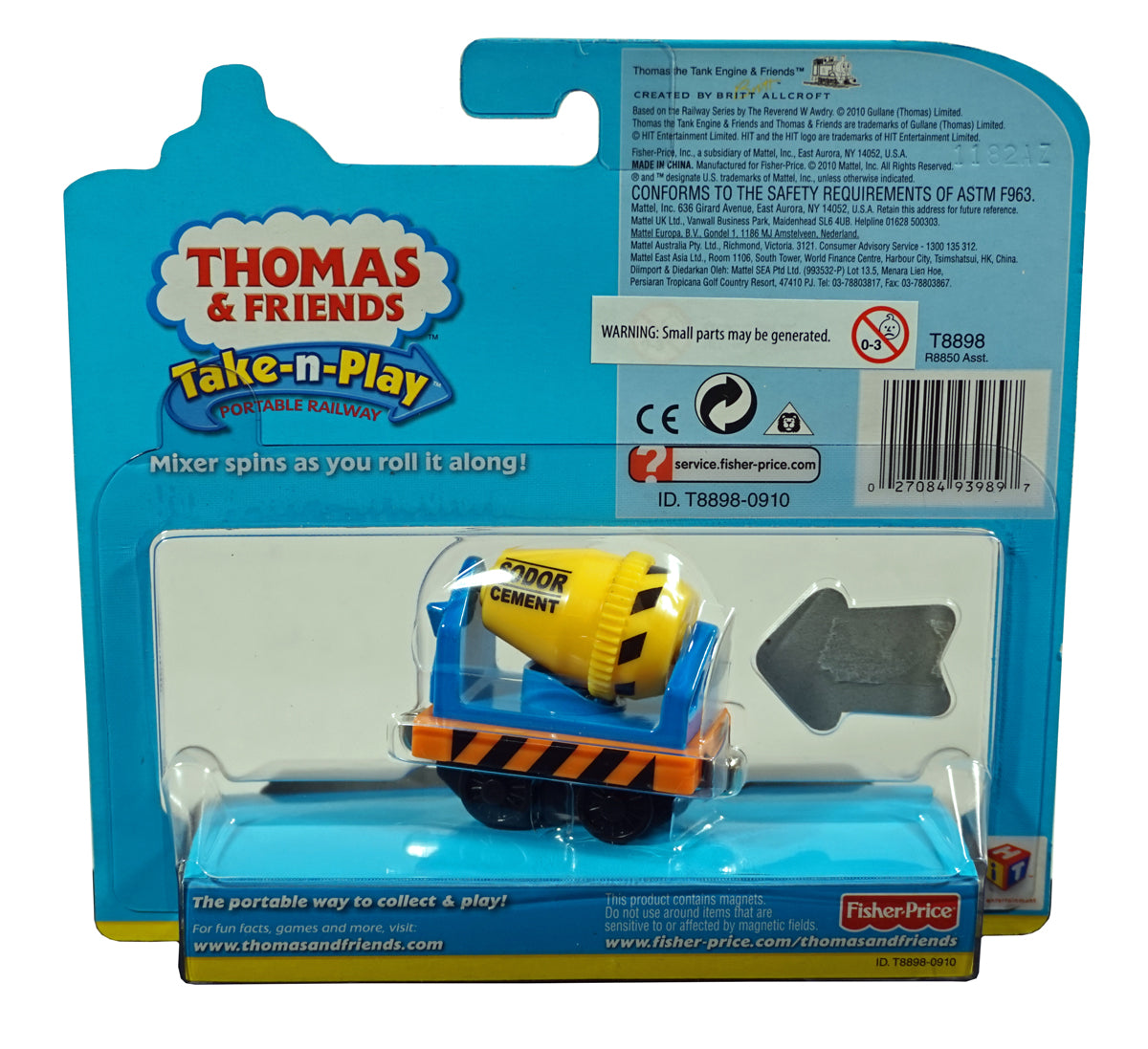 Thomas and Friends SODOR CEMENT MIXER Take-n-Play
