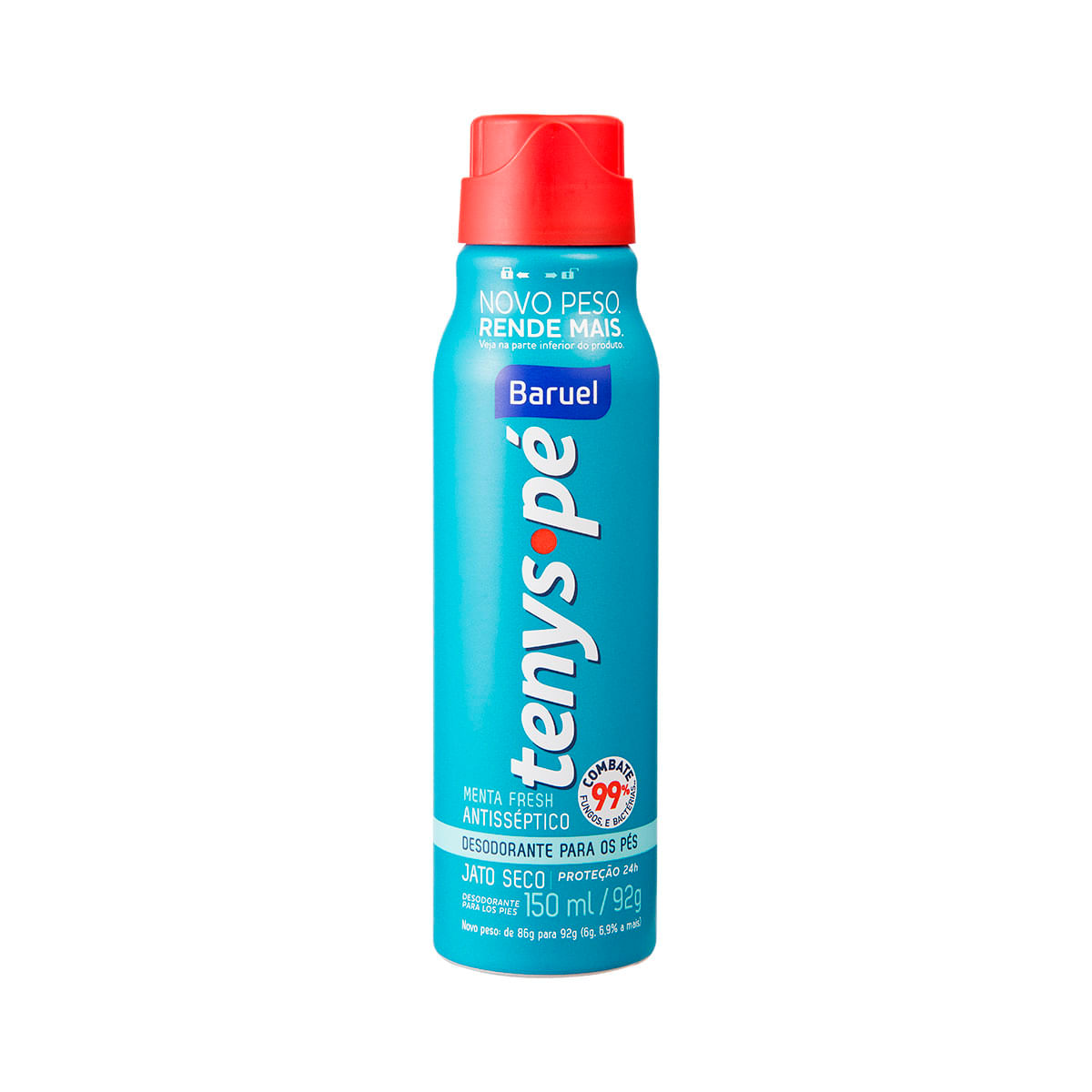 Desodorante para os Pes Aerosol Tenys Pe Menta Fresh Unissex 150ml/86g