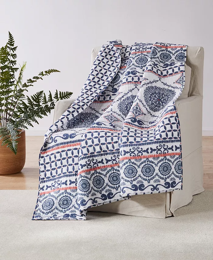 Levtex Cape road Quilted Throw， 50