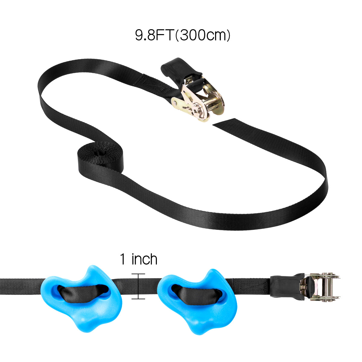 WHDZ 15 PCS Climbing Holds for Kids，Adult Climbing Rocks with 6 Ratchet Straps for Outdoor，Playground Accessories﻿ Rock Wall Climbing Kit with Mounting Hardware