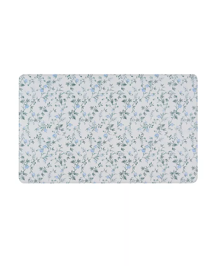 Lucky Brand Seda Floral Printed Fatigue-Resistant and Skid-Resistant Wellness Mat， 18