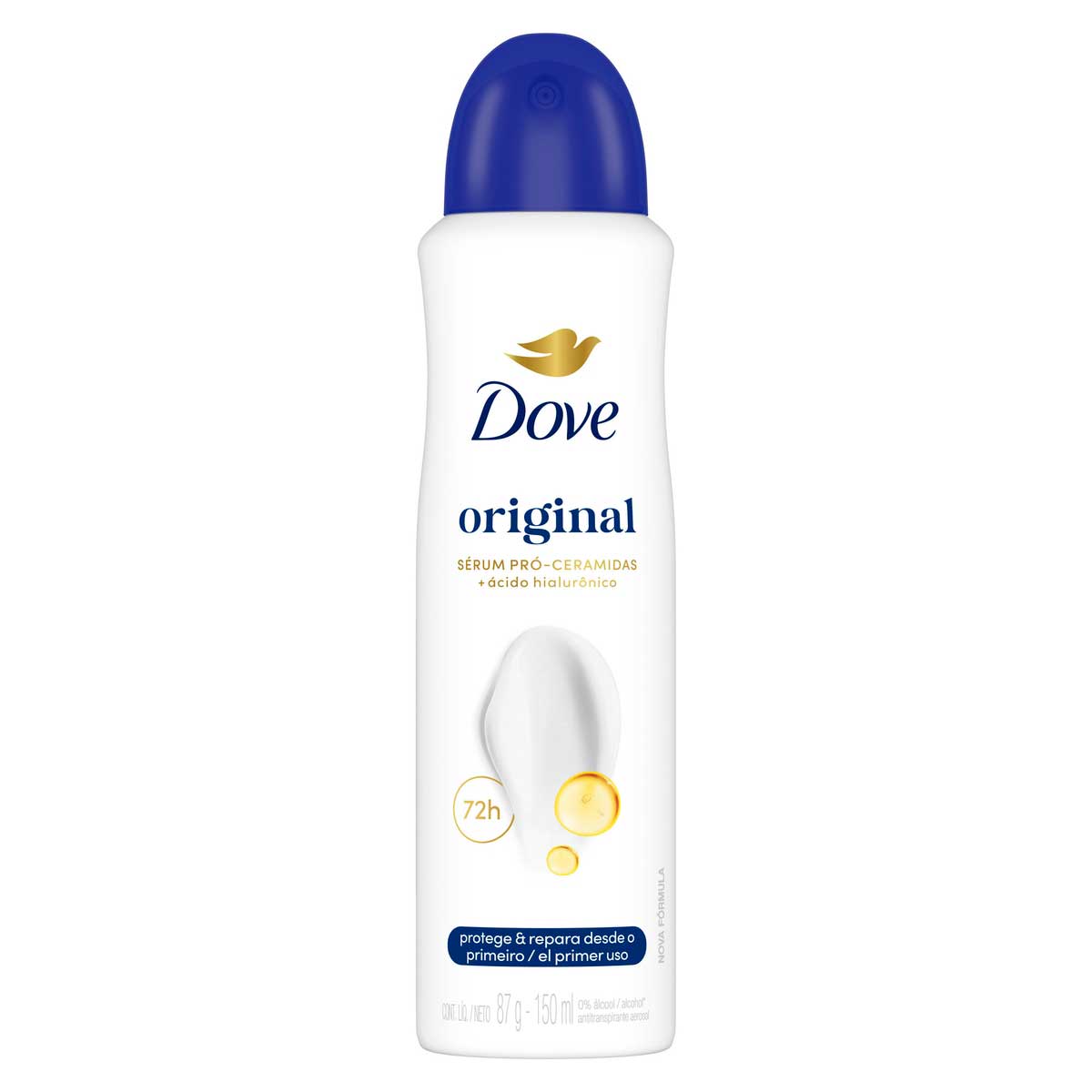 Desodorante Antitranspirante Aerosol Dove Original 150ml
