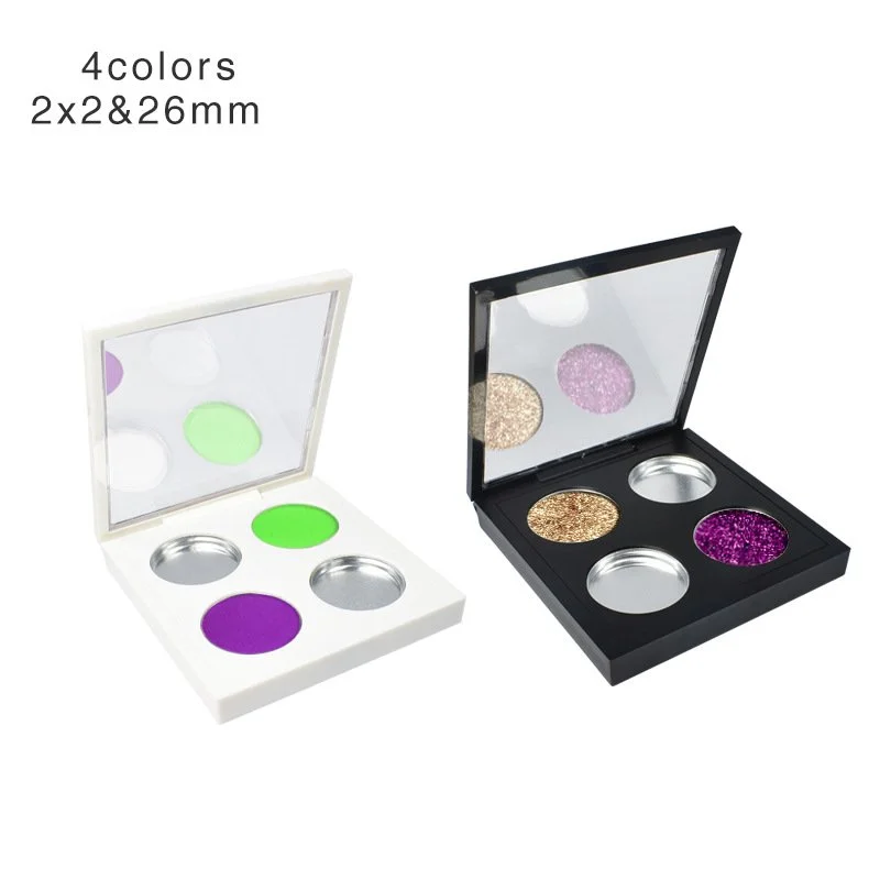 Custom High Pigment Plastic Packging 5 Color Eyeshadow Palette