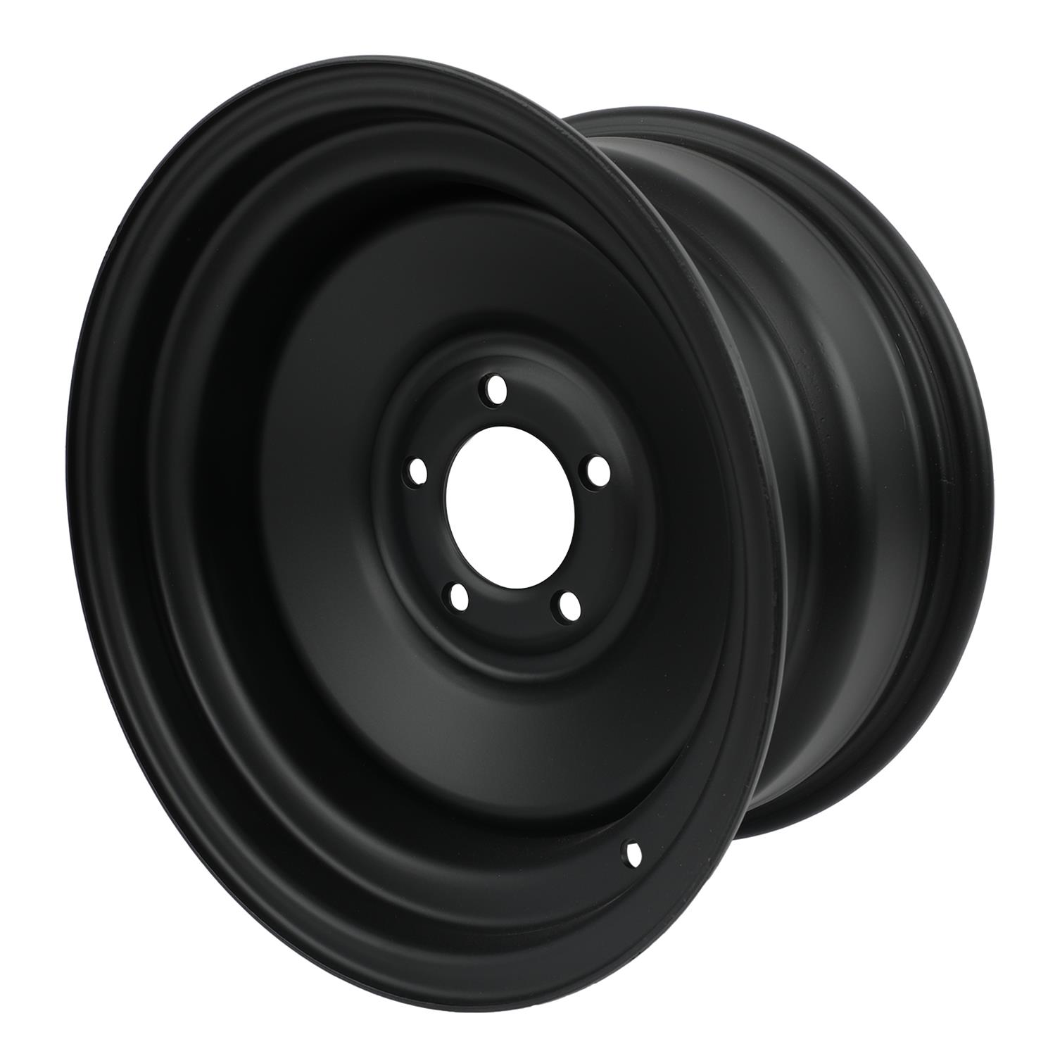 U.S. Wheel 68-5834 U.S. Wheel 68 Series Rat Rod Matte Black Wheels