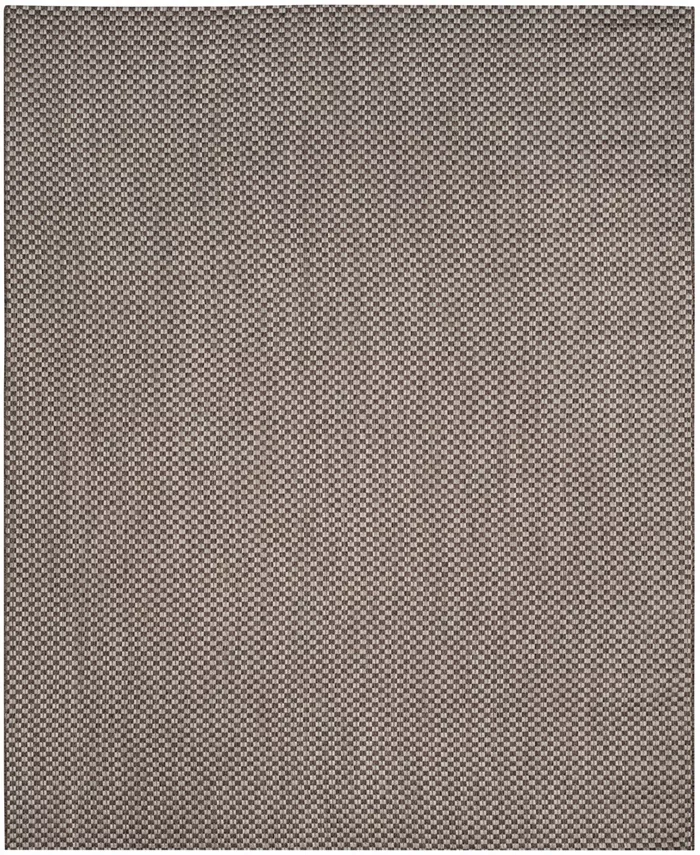 Safavieh Courtyard Light Brown and Light Gray 8' x 11' Sisal Weave Outdoor Area Rug