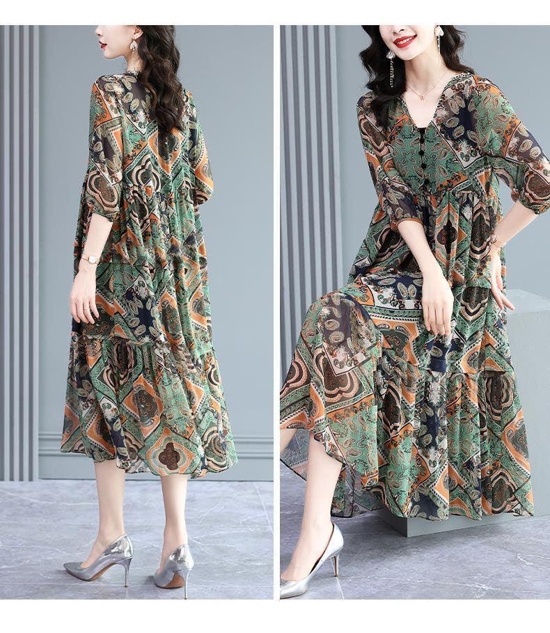 Vestido Soltinho Fontenele™ Moda Gringa / O Campeão em Charme & Elegância!