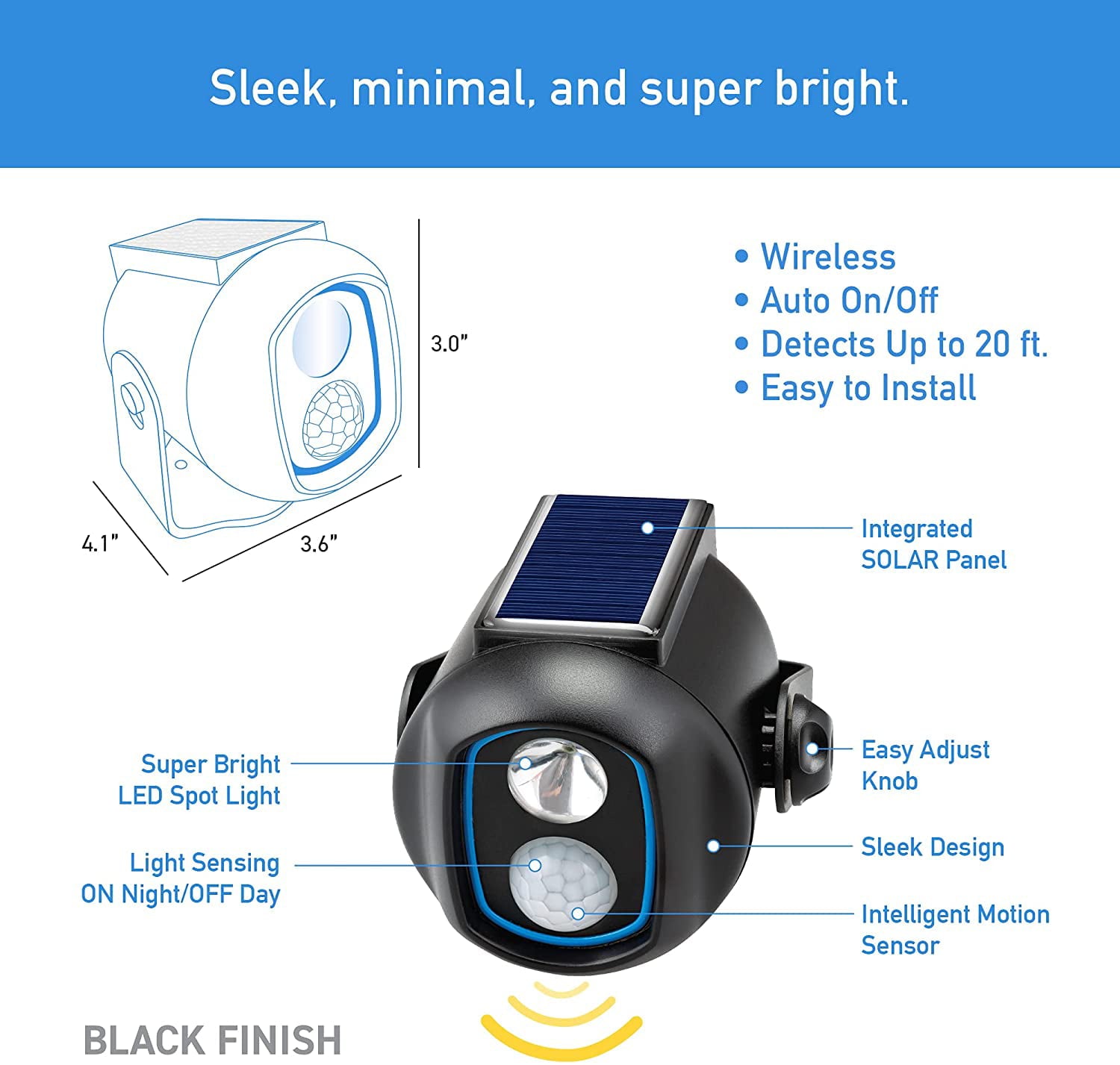 Solar Sentry Spot Light