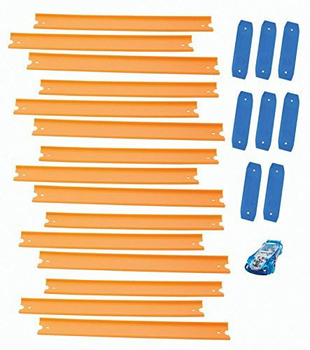 Hot Wheels Track Builder Straight Track With Car