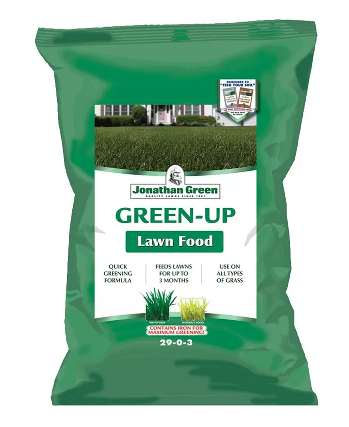 Jonathan Green Green-Up Lawn Food， 45lb bag (covers 15，000 sq ft)