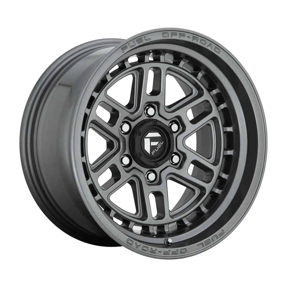 Fuel 1PC D668 NITRO D668 17X9 5X5.5 MT-GNMTL -12MM