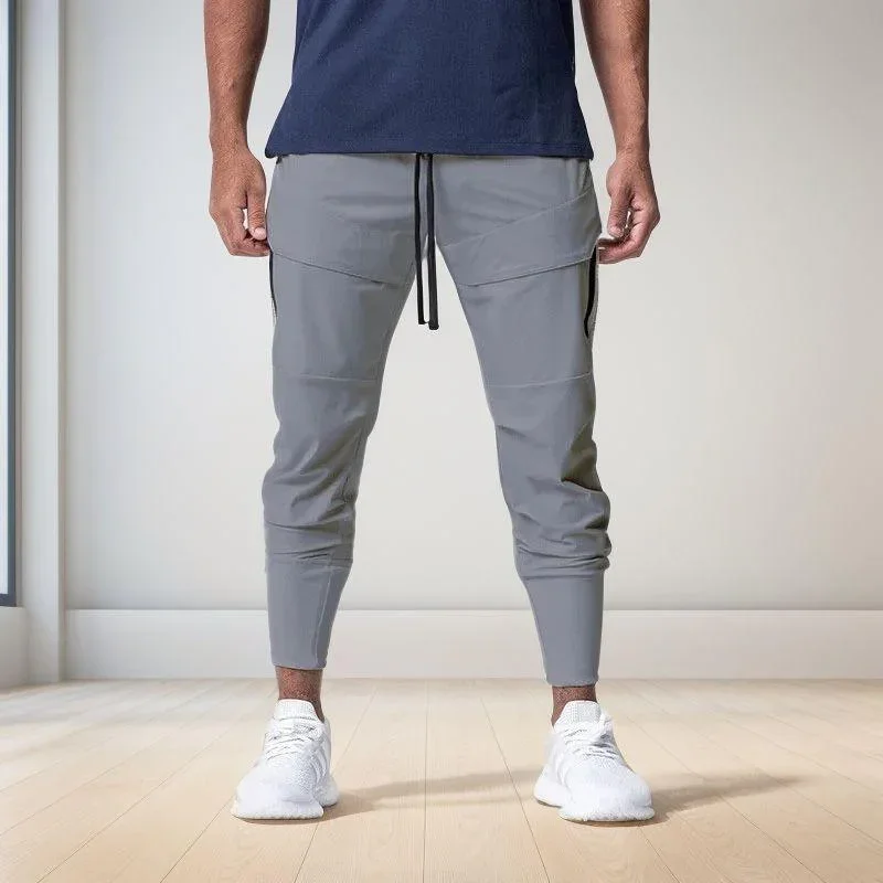 Calça Jogger Performance Titan™ com Suporte Inteligente para Toalha / Liberdade, Estilo e Funcionalidade em Uma Só Peça!