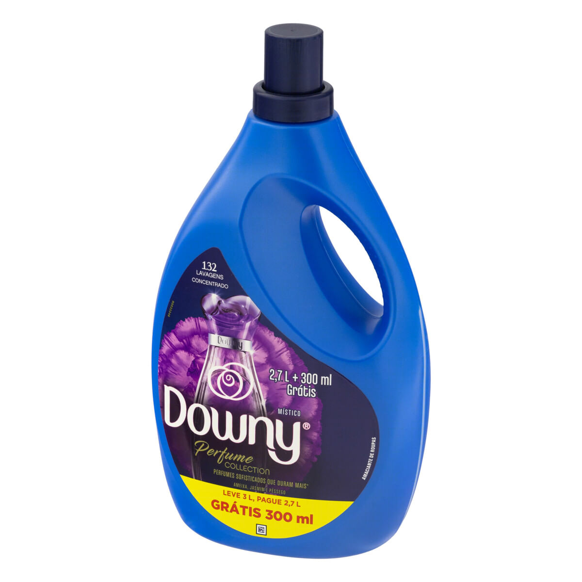 Amaciante de Roupa Downy Concentrado Mistico Perfume Collection Galao Leve 3 L Pague  2,7 L