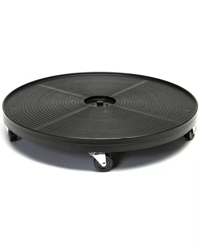 Devault (2400B) Plant Dolly， Black， 24-Inch