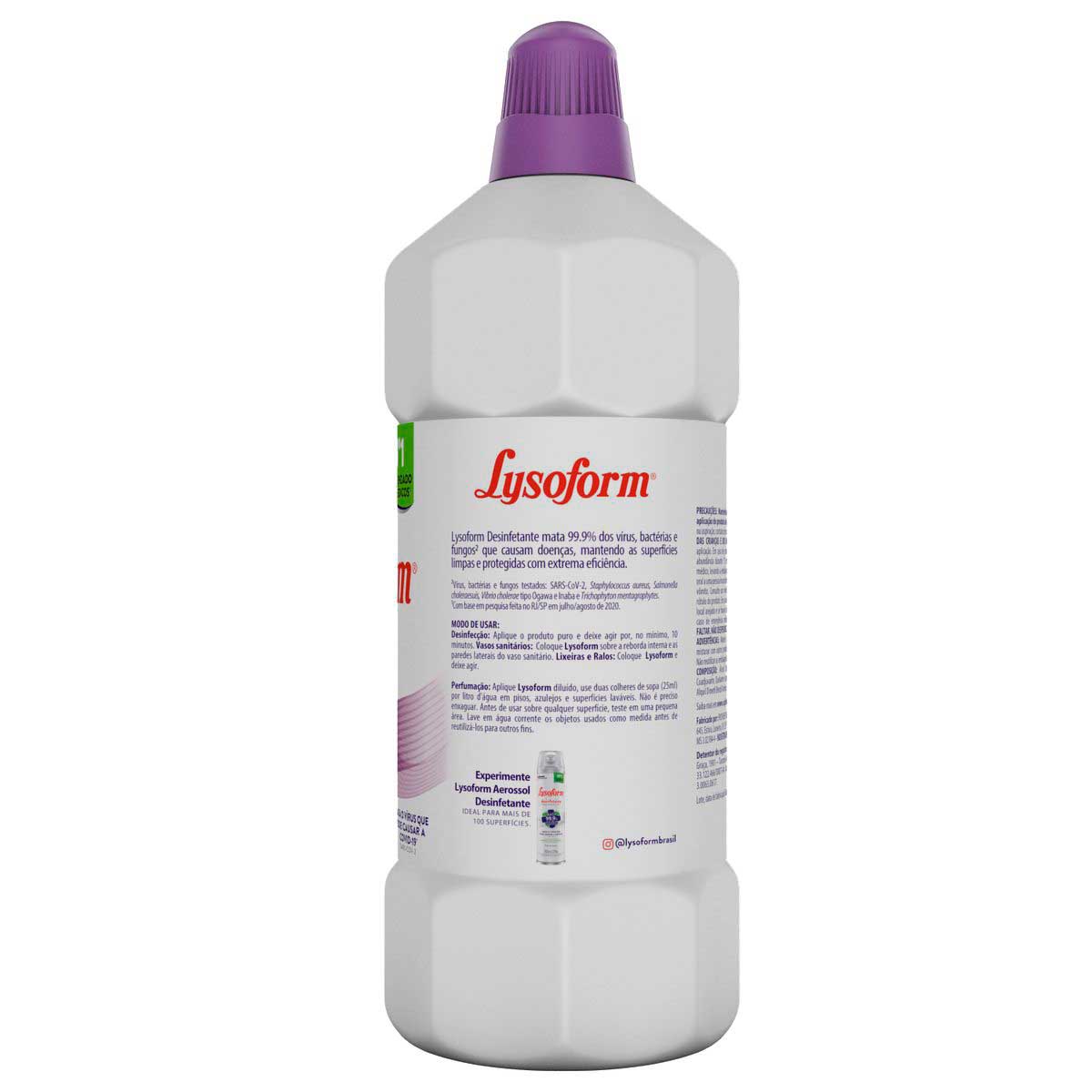 Desinfetante Liquido Lysoform Lavanda 1L