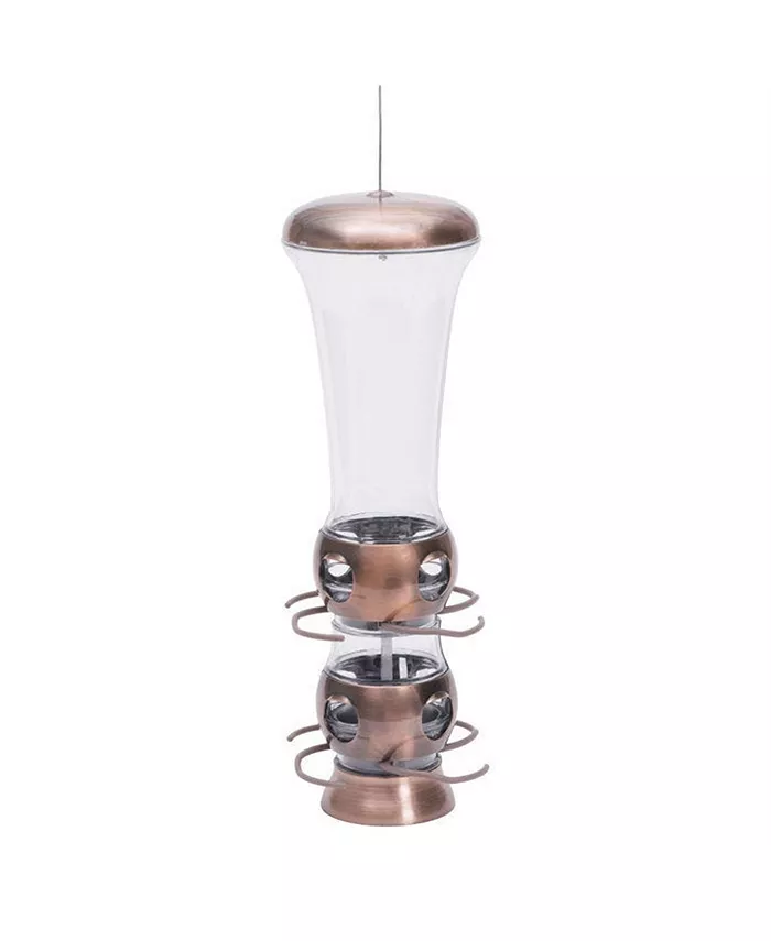 Perky-Pet 112-4 Select-A-Bird Tube Feeder with Copper Finish