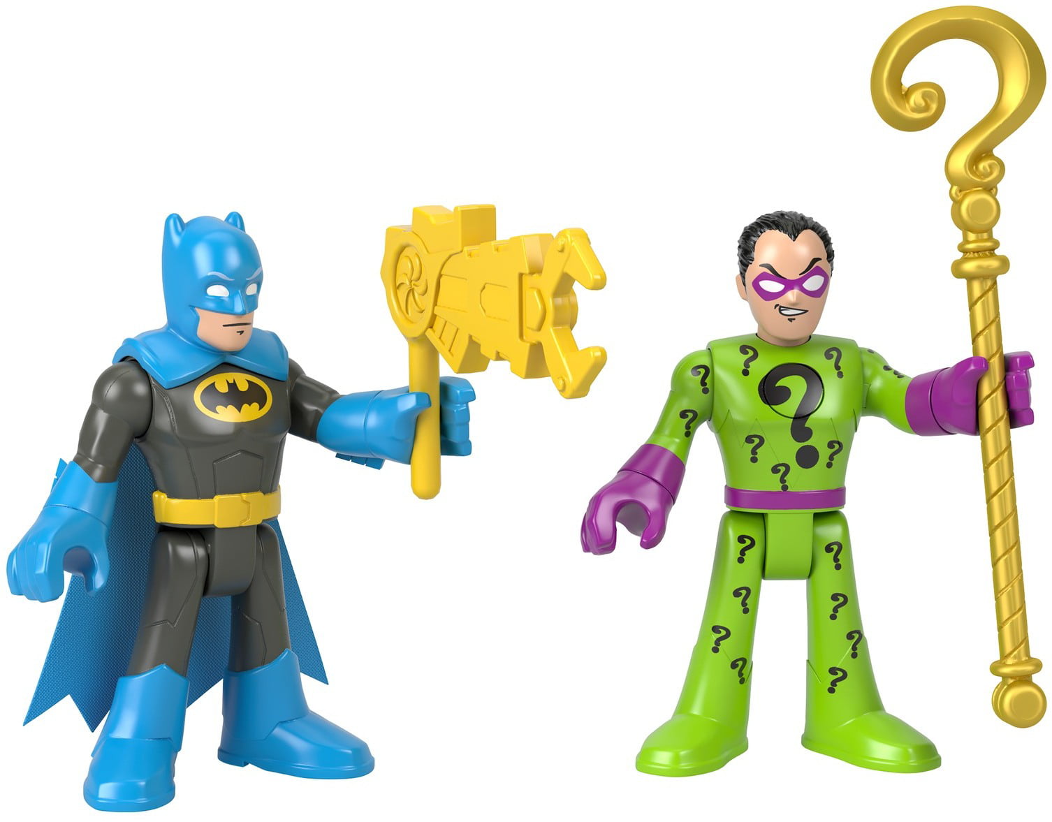 Fisher-Price Imaginext DC Super Friends Batman and The Riddler Figure Set