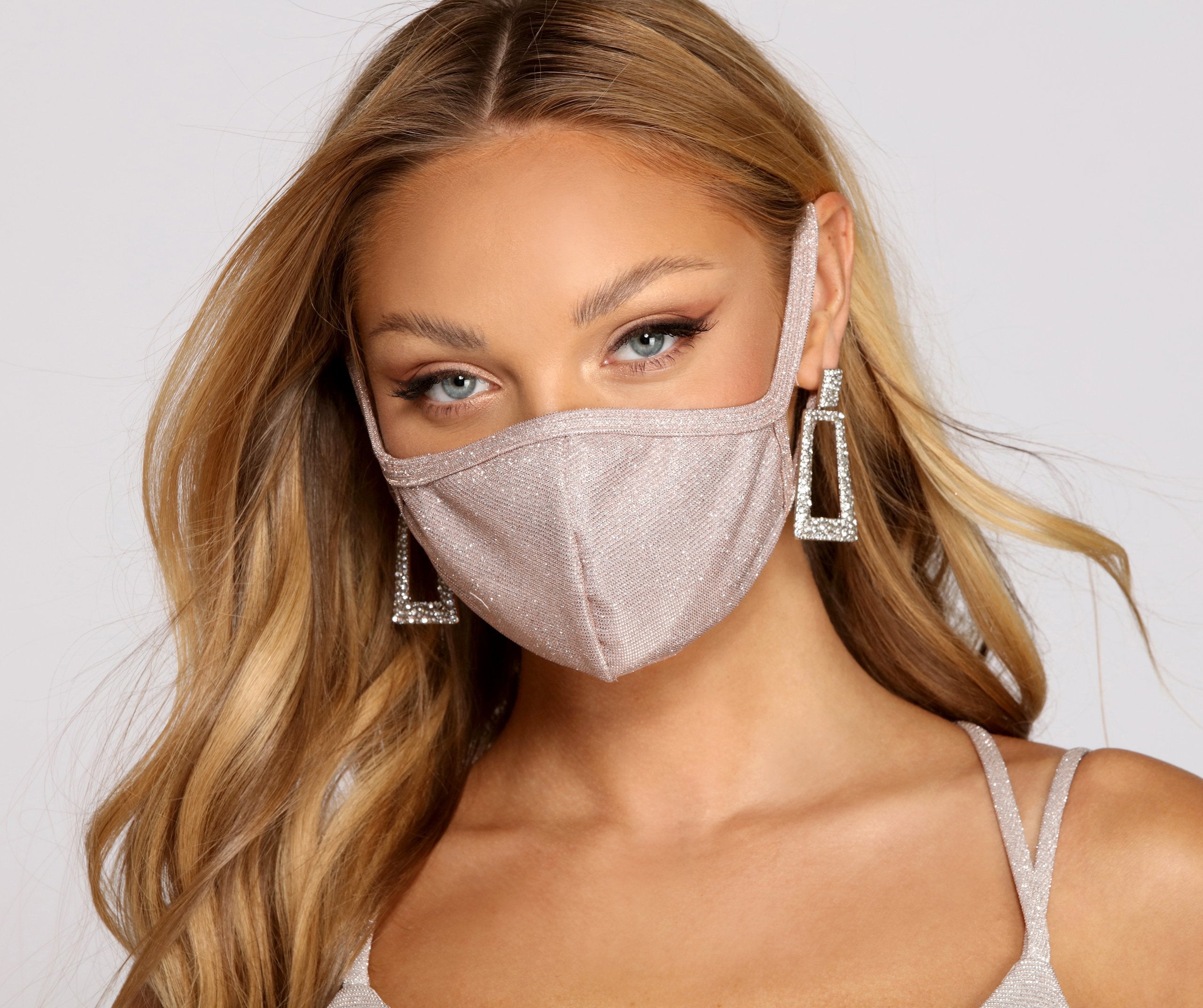 Glam Glitter Face Mask