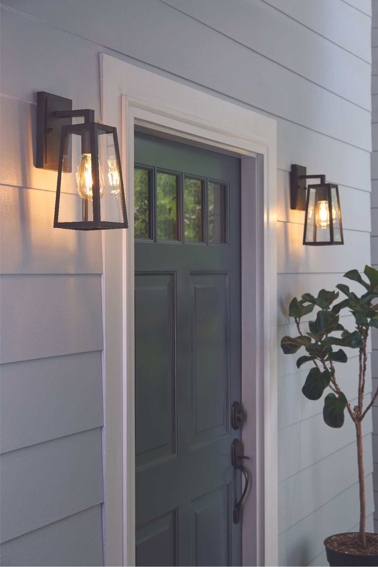 Better Homes and Gardens Outdoor Wall Sconce Bronze Finish No Bulb Included 1PK