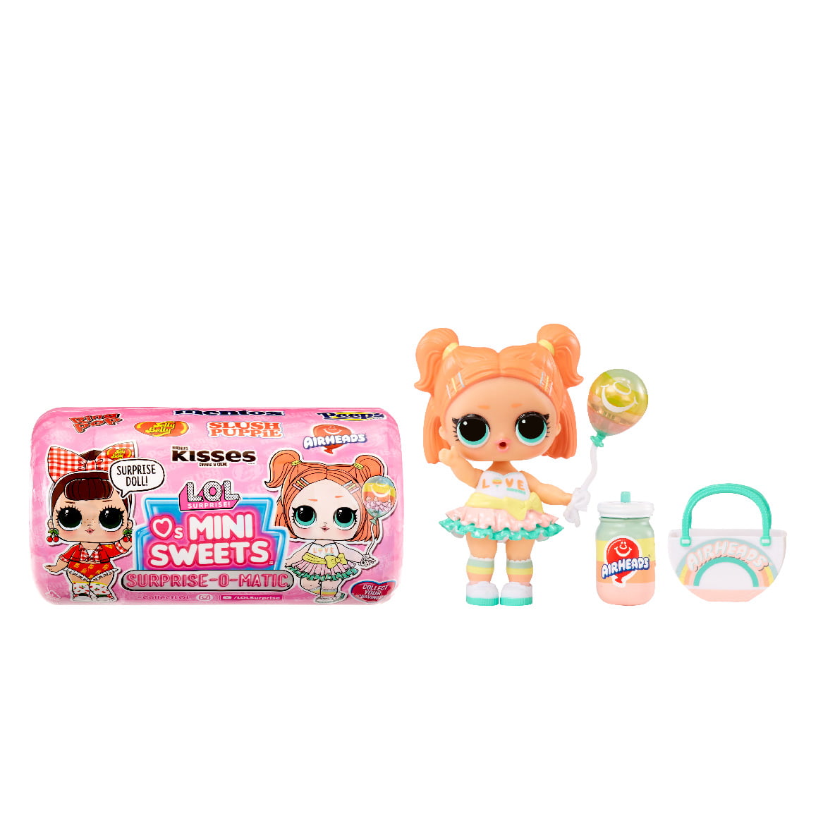 LOL Surprise Loves Mini Sweets Surprise-O-Matic Series 2 with 8 Surprises, Accessories, Limited Edition Doll, Candy Theme, Collectible Doll - Great Gift for Girls Age 4+