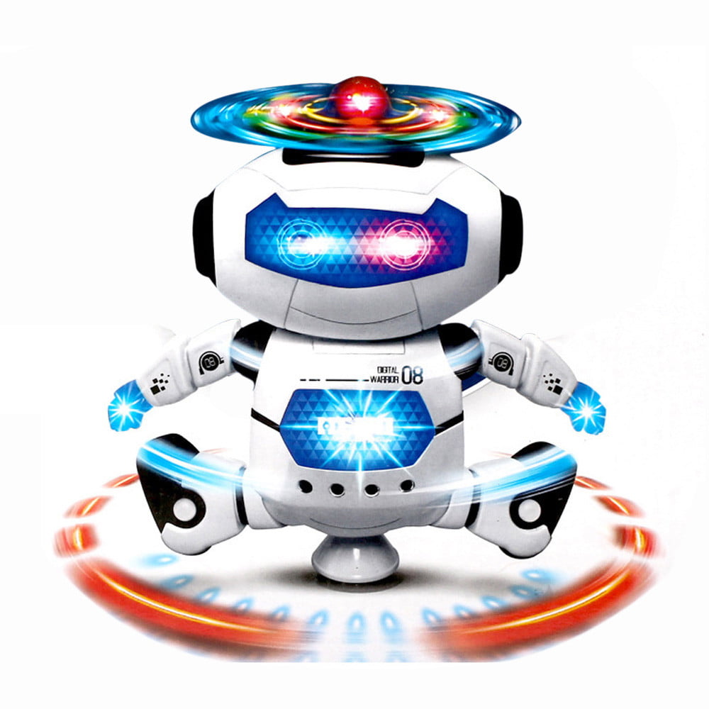 Break Dancing Robot w/Colorful Lights and Music