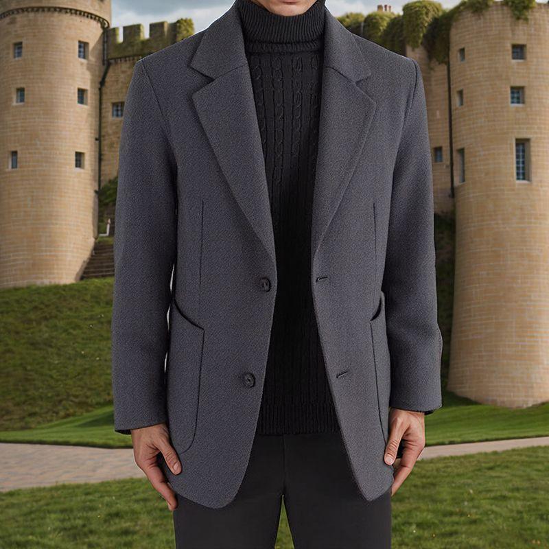 Blazer Bebbanburg™ com Corte Inglês e Caimento de Alfaiataria / Refinamento Clássico para Homens de Presença e Bom Gosto!