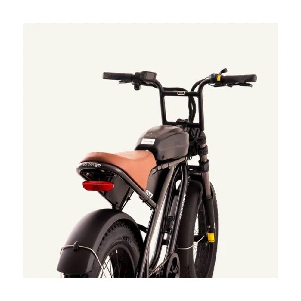 Bicicleta Elétrica Oggi Streetgo 20 S17 Shimano Tourney 7V Preta