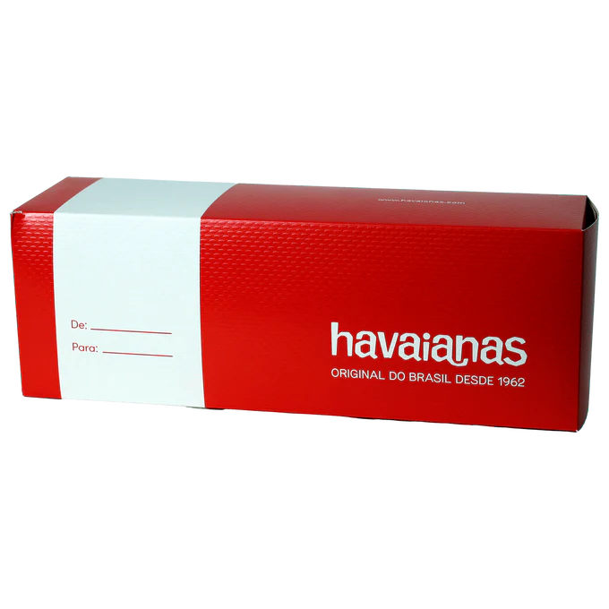 Embalagem Havaianas Cartucho P