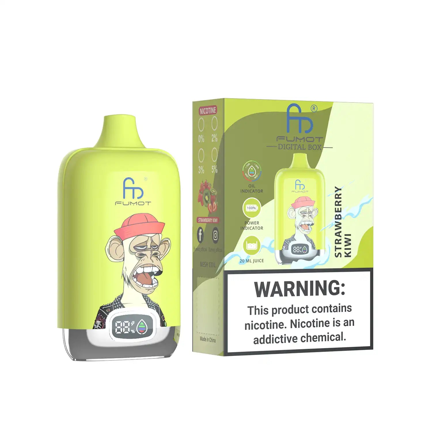 Tornado Vape 12000 - Strawberry Kiwi