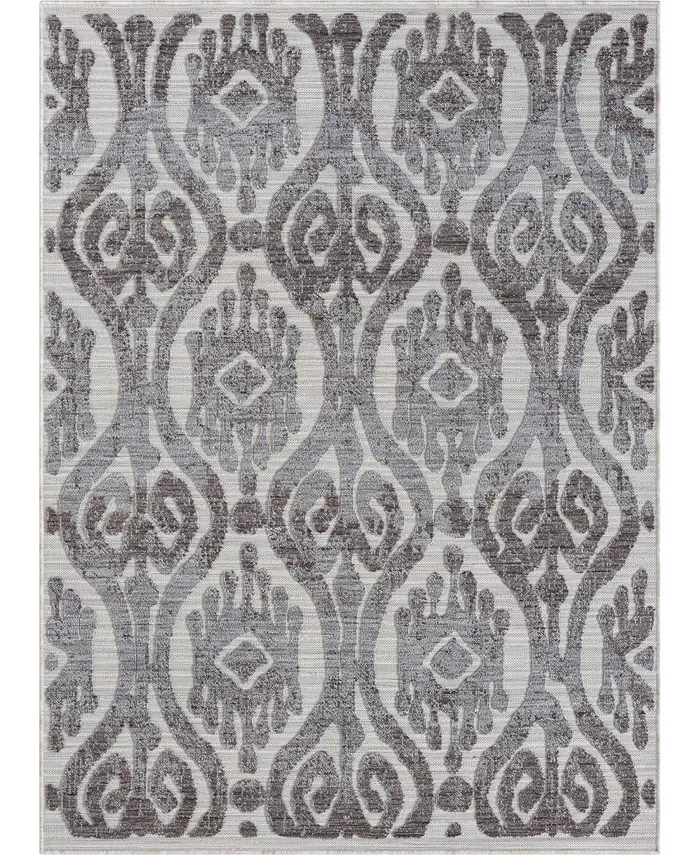 LR Home Wagner WAGNR82293 5' x 7' Outdoor Area Rug