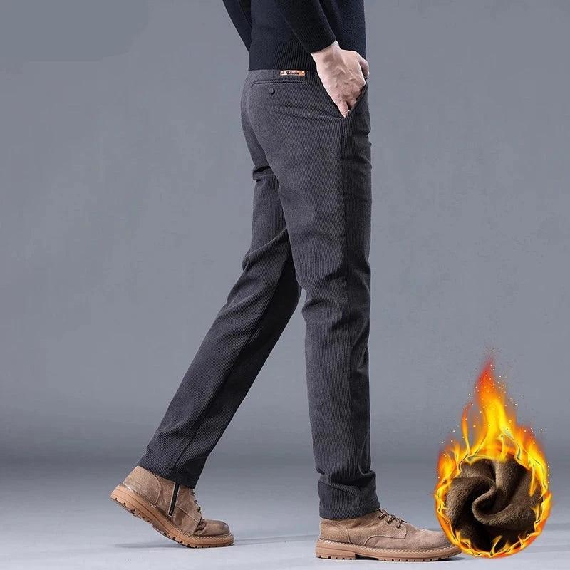 Calça Masculina Sanford™ com Interior em Veludo / A Escolha Perfeita para Manter-se Confortável e Aquecido!