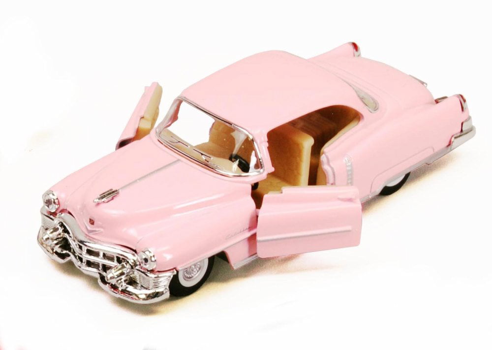 1953 Cadillac Series 62， Pink - Kinsmart 5339D - 1/43 scale Diecast Model Toy Car (Brand New， but NOT IN BOX)