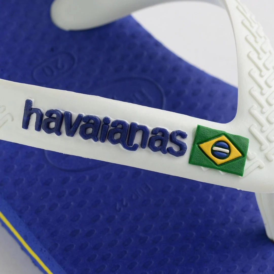 Chinelo Havaianas Baby Brasil Logo