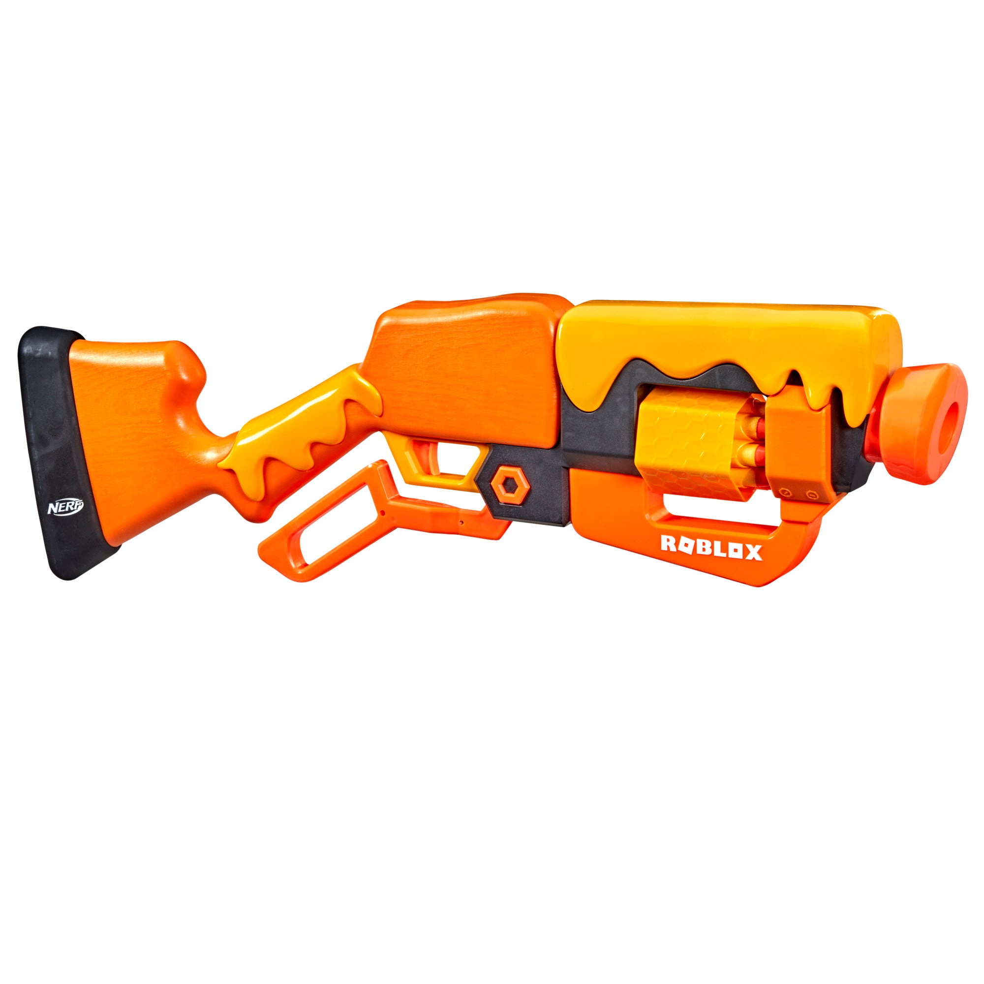 Nerf Roblox Adopt Me!: BEES! Lever Action Blaster， Includes 8 Darts