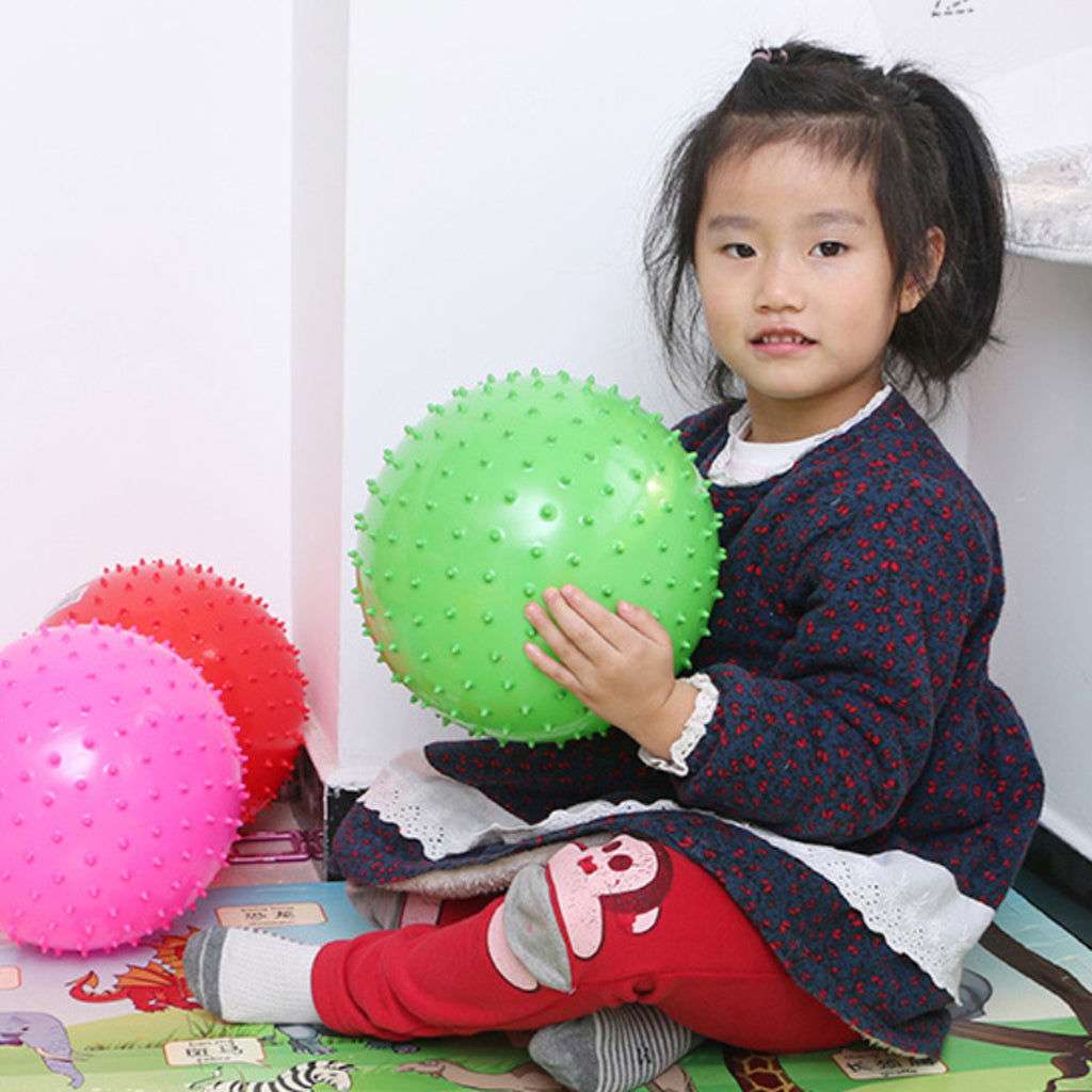 9 Inch Soft Knobby Balls， Children'， Birthday Gift， Yoga